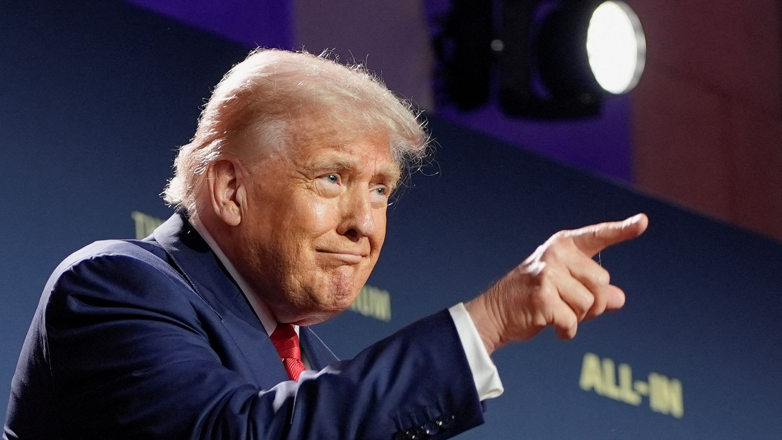 Donald Trump Speech Moment At Washington Dc Photocredit Reuters