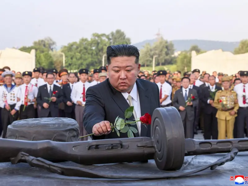 Kim Captured War Anniversary Celebration
