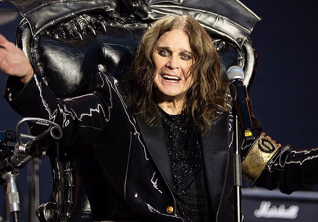 Osbourne At His Black Sabbath Farewell Event At Villa Park Stadium Photo Credit Dailymail