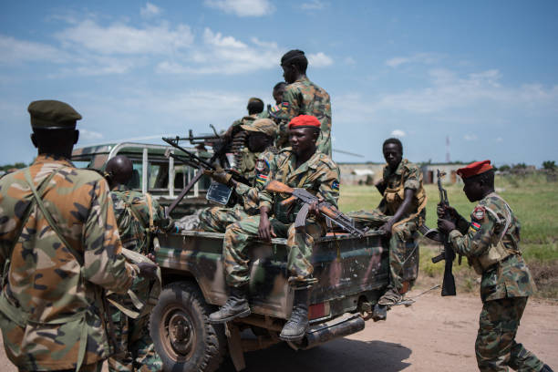South Sudanese Soldiers Gettyimages