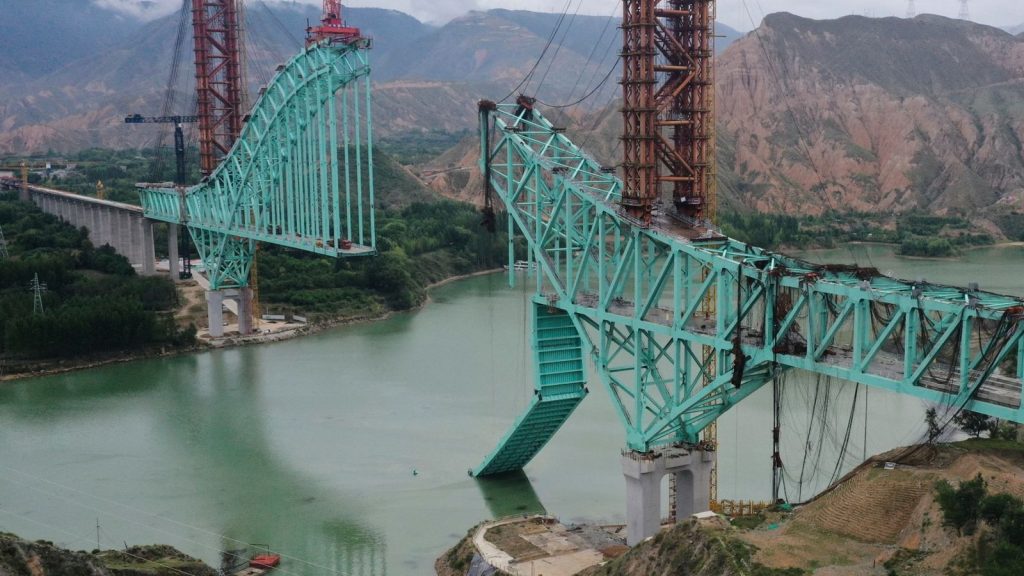 Bridge Collapse At Qinghai China 1