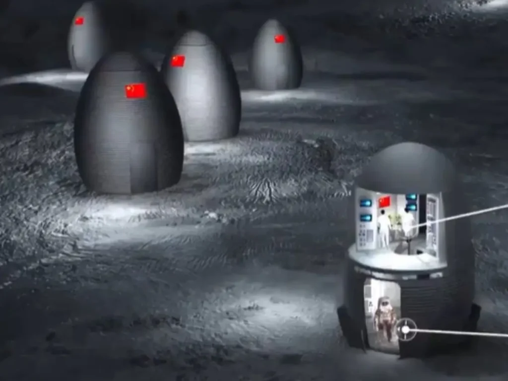 Captured Image From Chinese Scientist Tour On The Space 2
