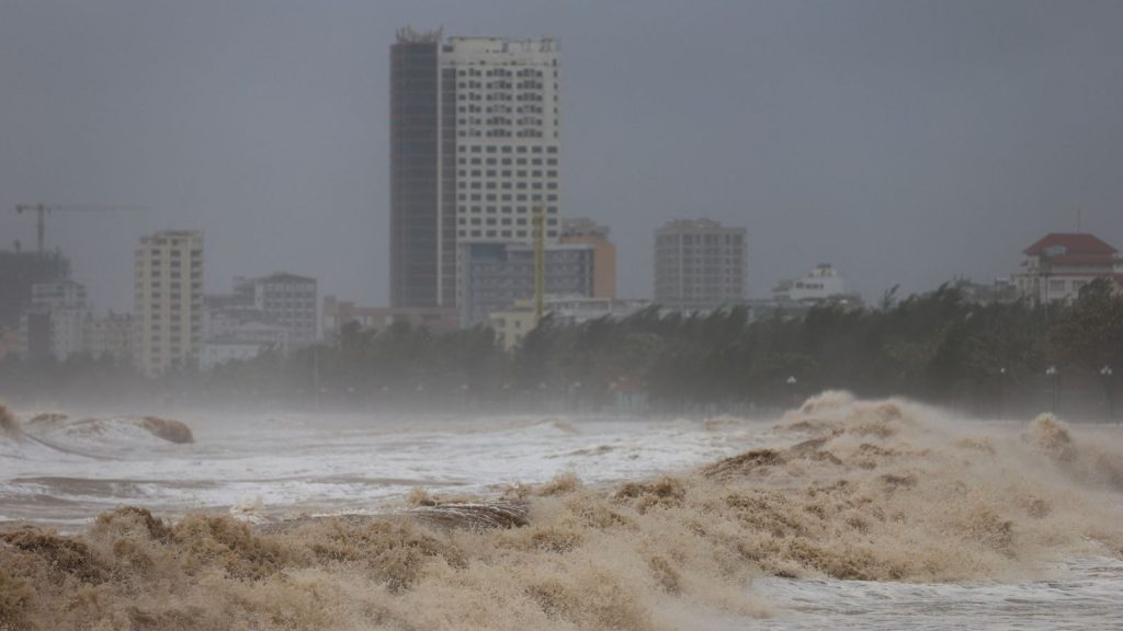 Cua Lo Beach Mostly Affected By The Typhoon Photocredit Reuters