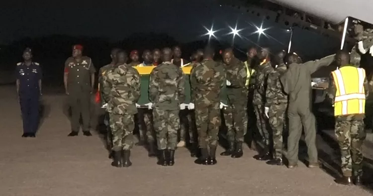 Eight Victims Of The Crash Received Their Final Respect During The Burial