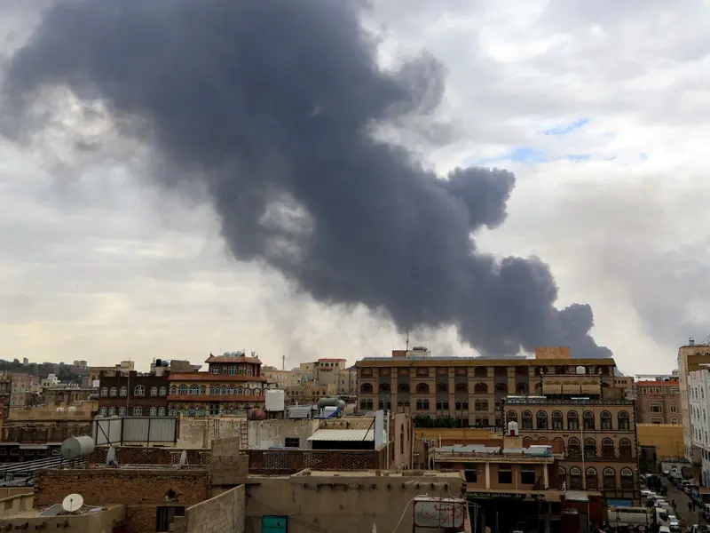 Israeli Strike At Yemens Infrastructural Facility