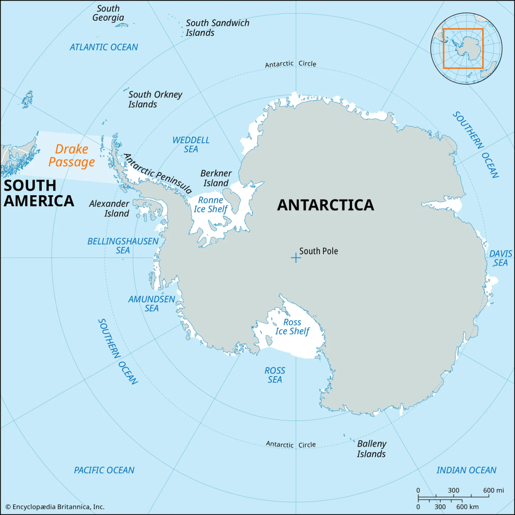 Locator Map Drake Passage
