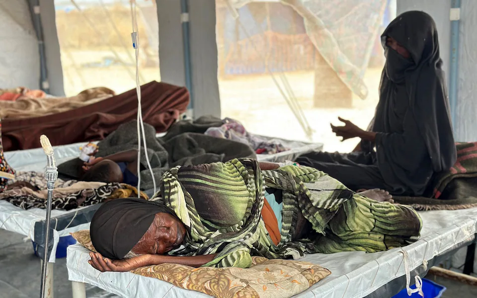 Older Women Were Also Infected With The Cholera Aoutbreak And Were Undergoing Treatment In A Local Hospital