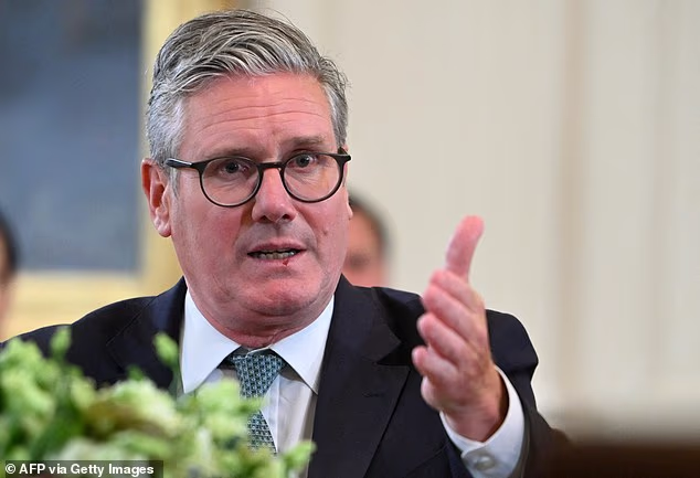 Sir Keir Starmer In One Of His Address To The Parliament