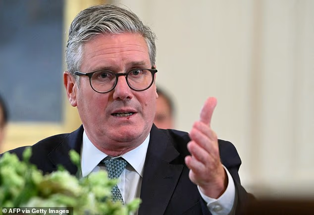 Sir Keir Starmer In One Of His Address To The Parliament Webp
