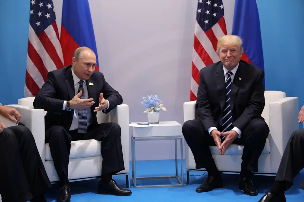 Trump And Putin Meeting At Russia Photocredit Reuters