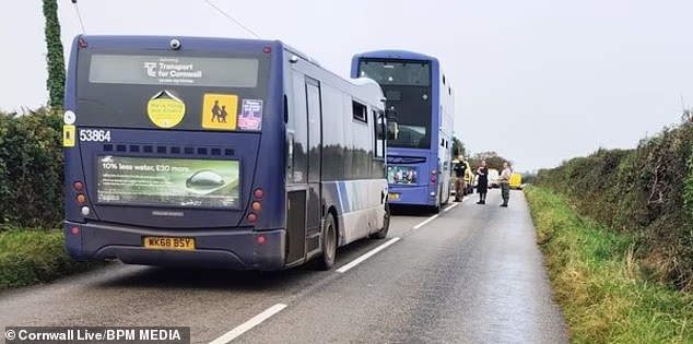 Twenty Seven Children On The School Bus Sustained Minor Injuries