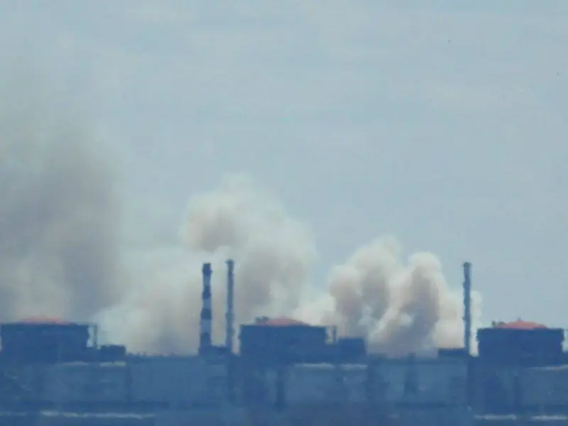 Ukranian Nuclear Plant Under Attack