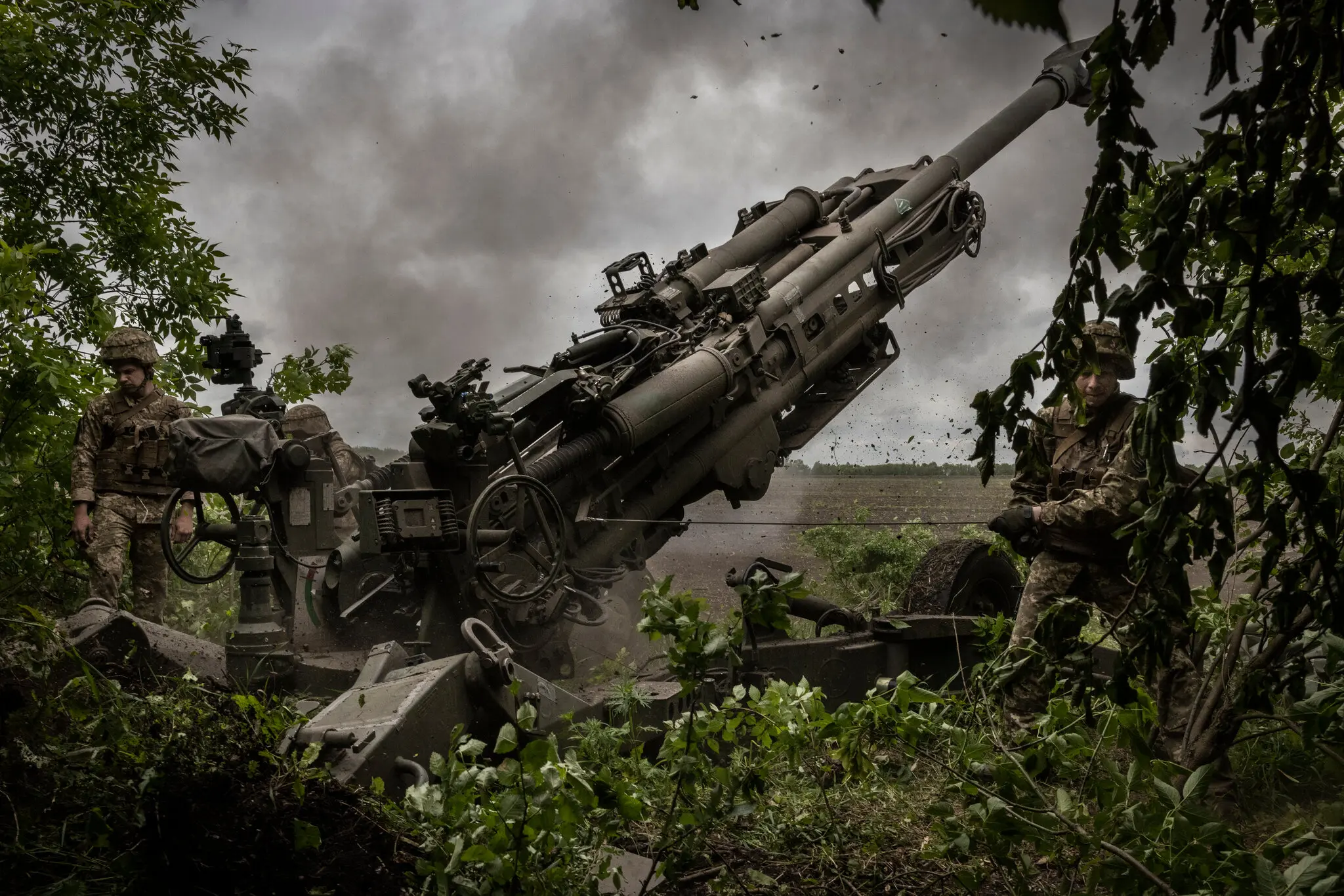 Ukranian Soldier Attack