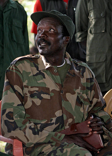 Joseph Kony In A Military Uniform During The Uprising