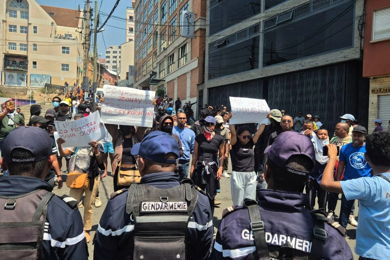 Madagasca Gen Z And Police Colide