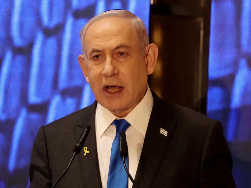 Netanyahu Addressing The Un General Assembly