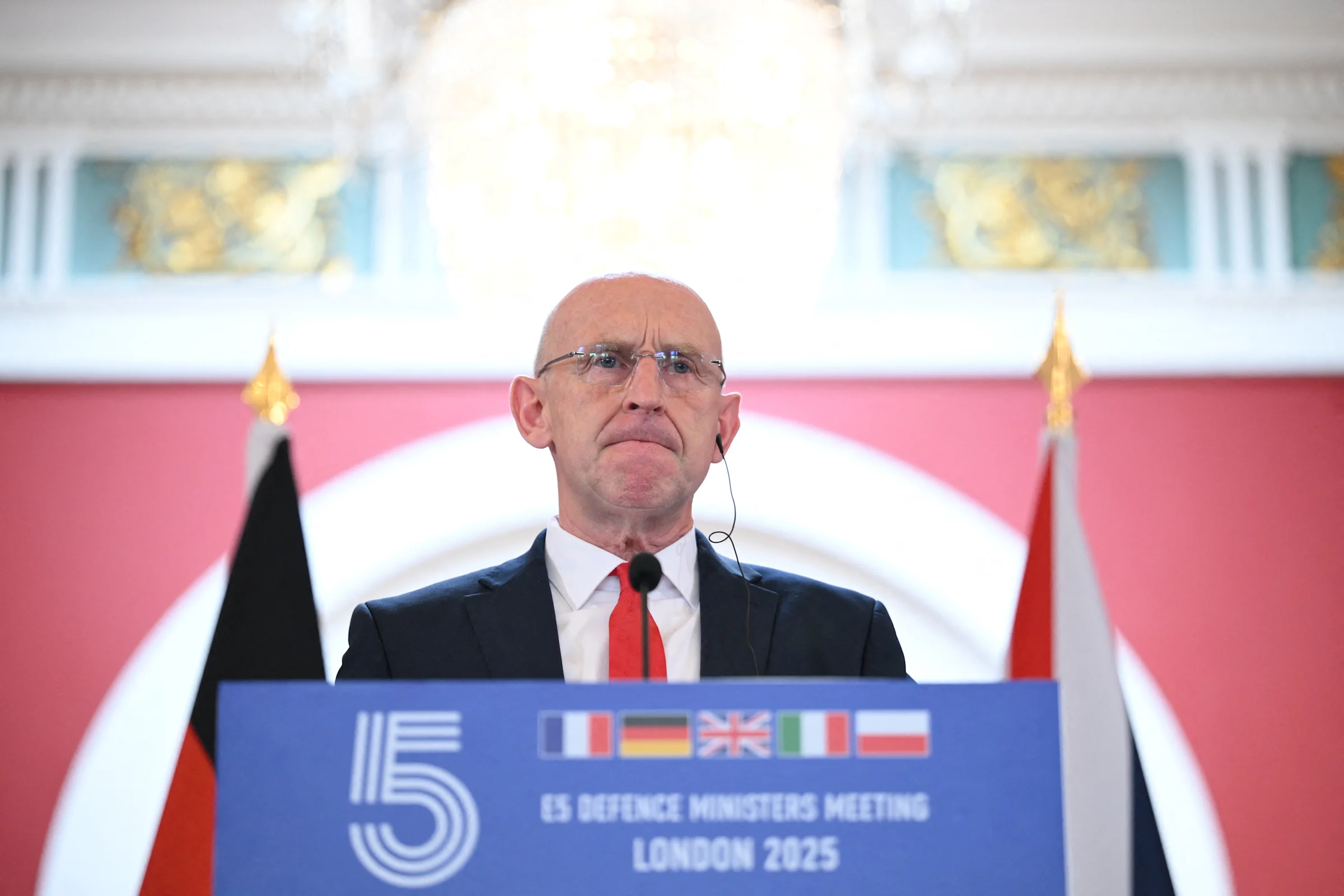 Secretary Of Defence John Healey Addressed Nato