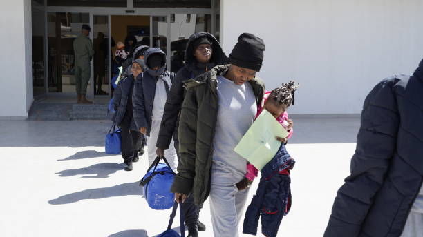 The Arrival Of Deported Migrants Back To Africa 2