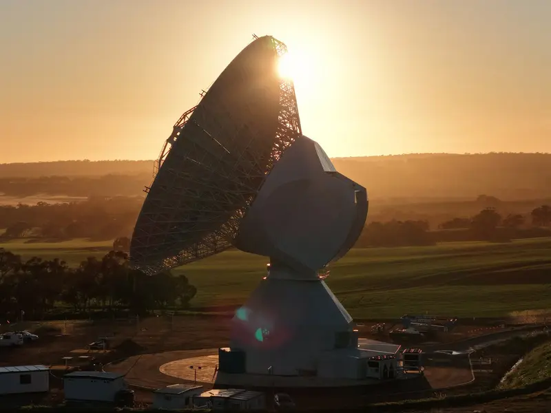 Antennas Projected To Track Missions Across The Solar System