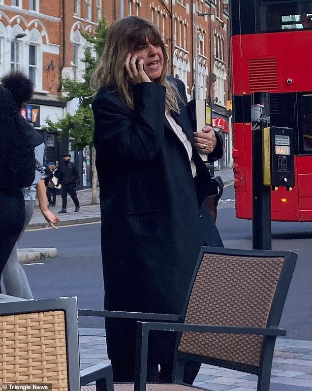 Kim Tood Was Seen Picking Up Her Mobile While Stuck In Traffic