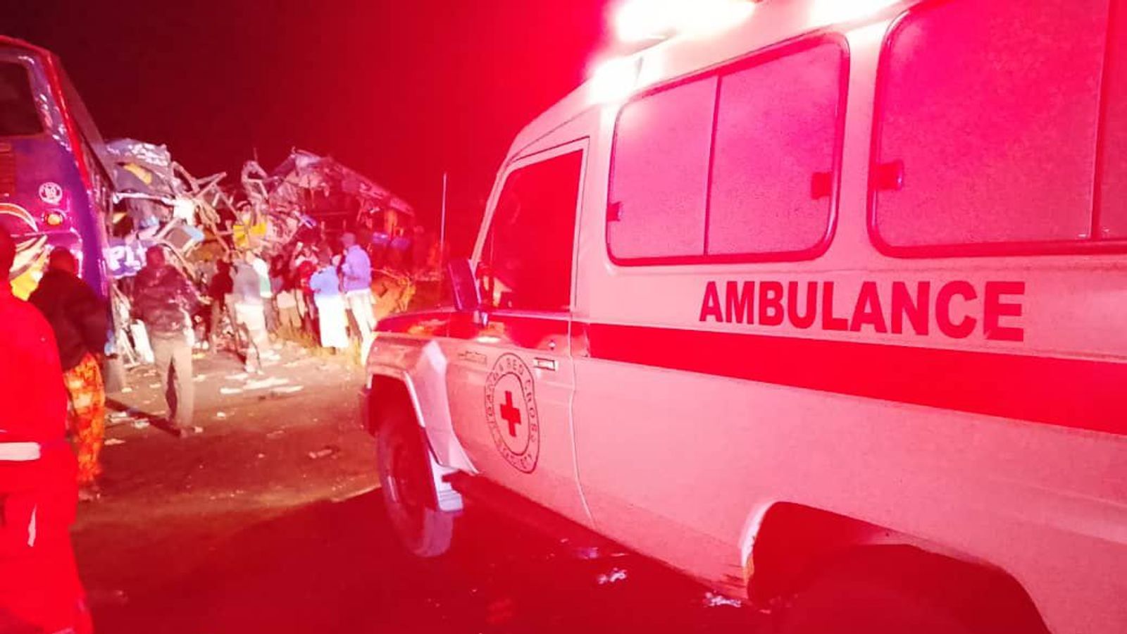 Paramedics And Rescue Team Were Carrying Out Rescue Operation To Safe The Situation