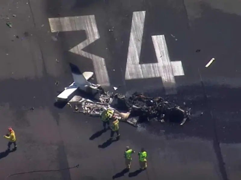 Plane Crash Site In Australia 11th October2025 Reuters
