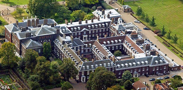 The Apartment Where The Psychotherapist Lives At Kensington Palace That Equally Housed Admin Staff For The Royal Household