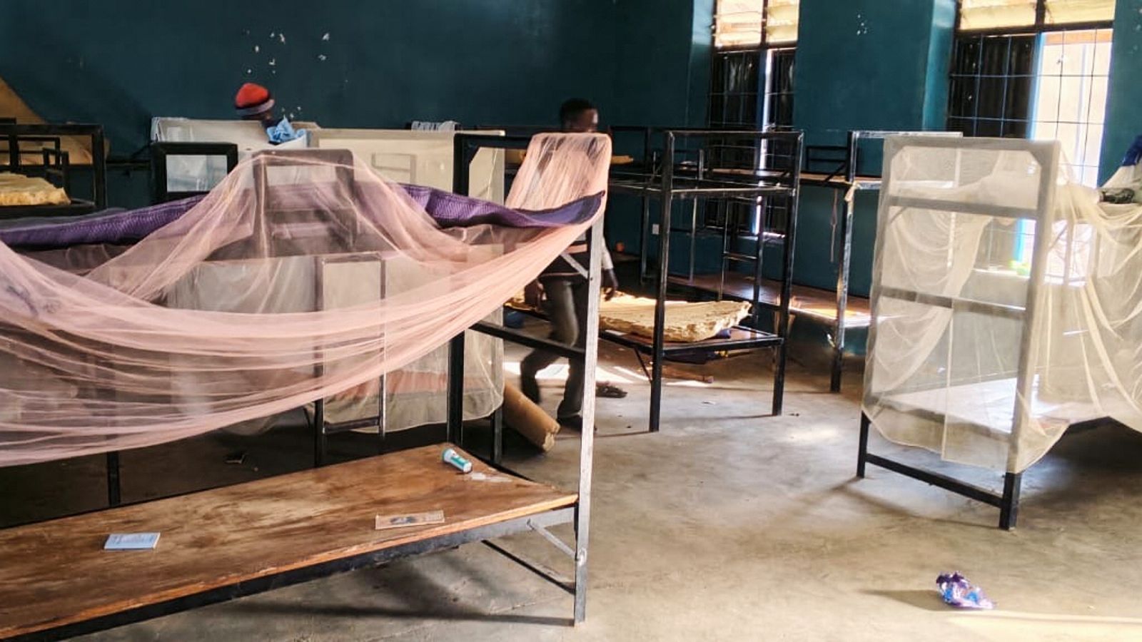 Deserted School Hostel Where The Students Were Kidnapped