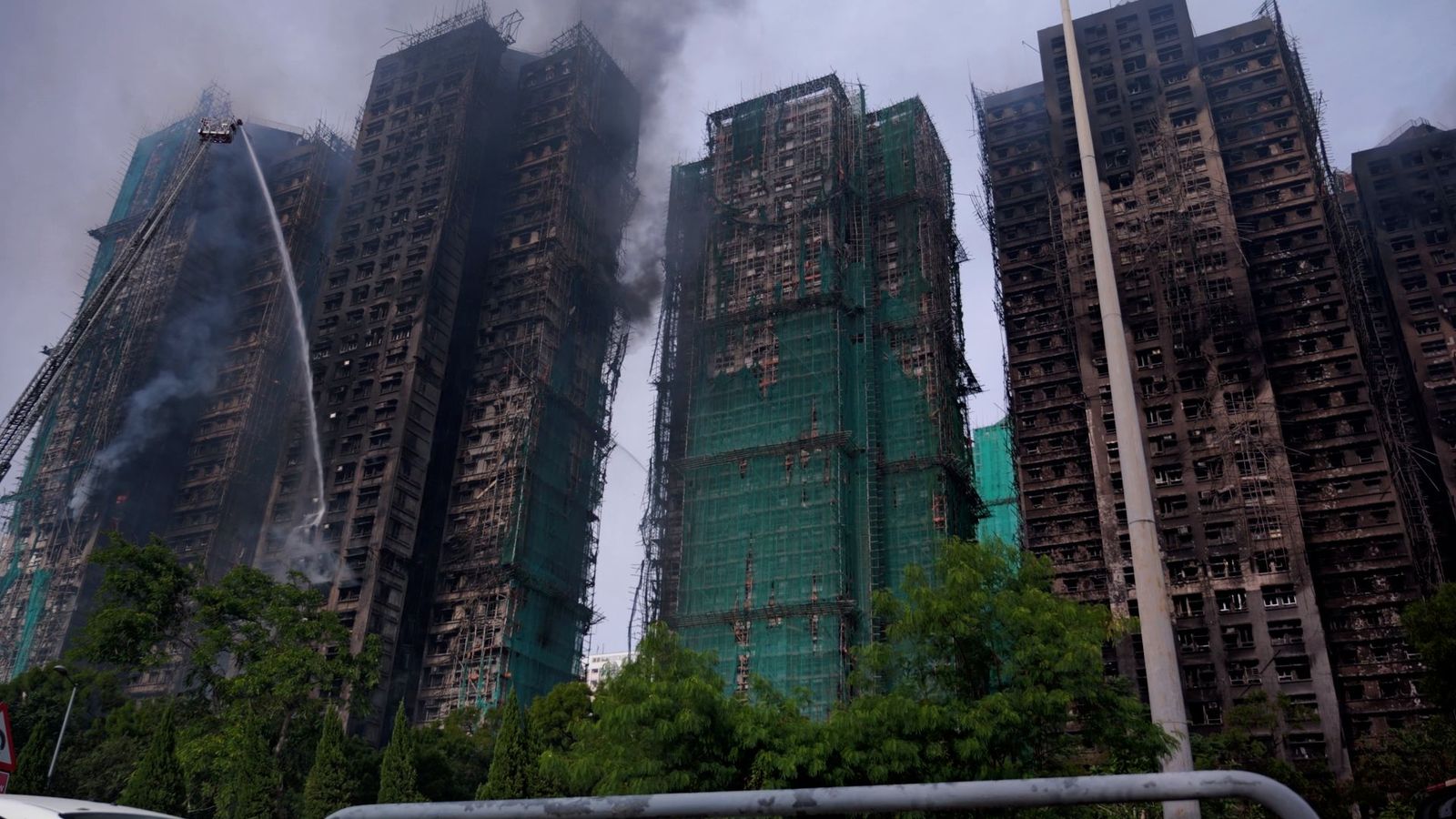 Hong Kong Wang Fuk Fire Continues Raging