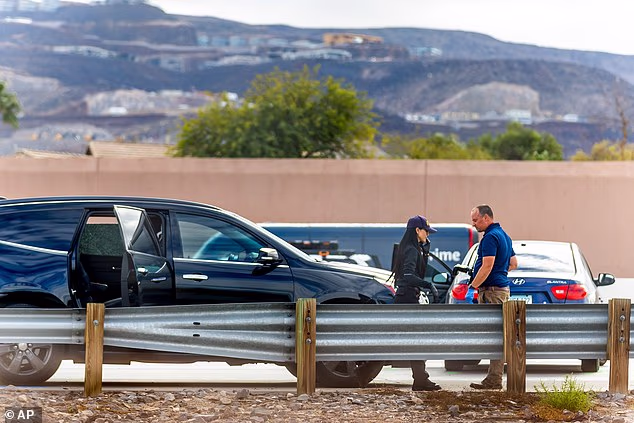 The Fatal Shooting Happened Around 7.30am In The Westbound Lanes Of The 215 Beltway Near Gibson Road In Henderson Nevada