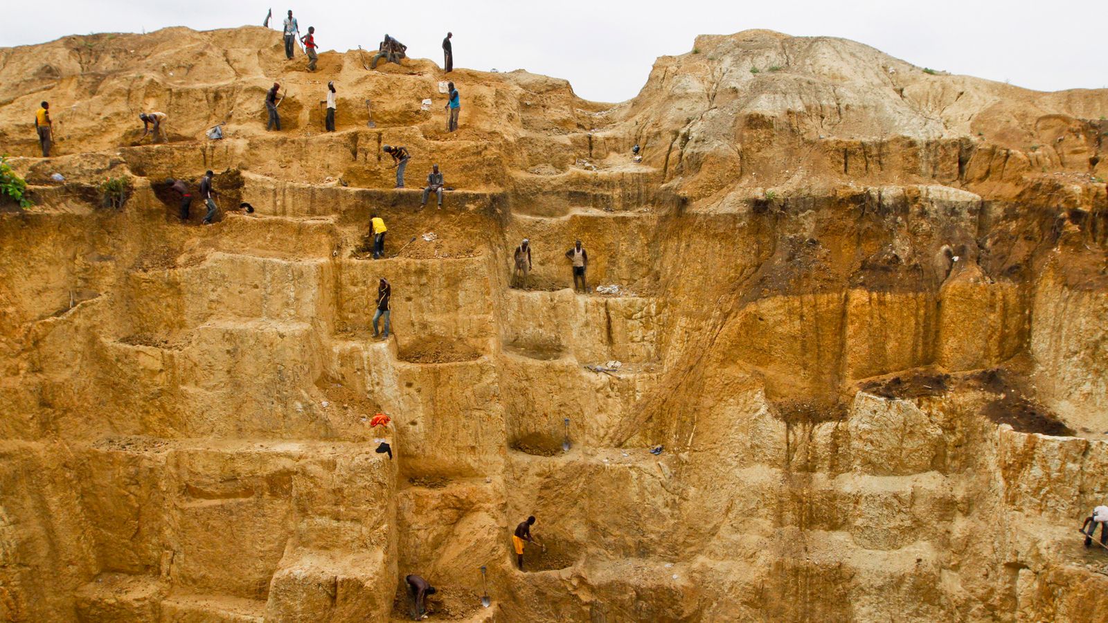 Illegal Mining Site In Nothern Nigeria