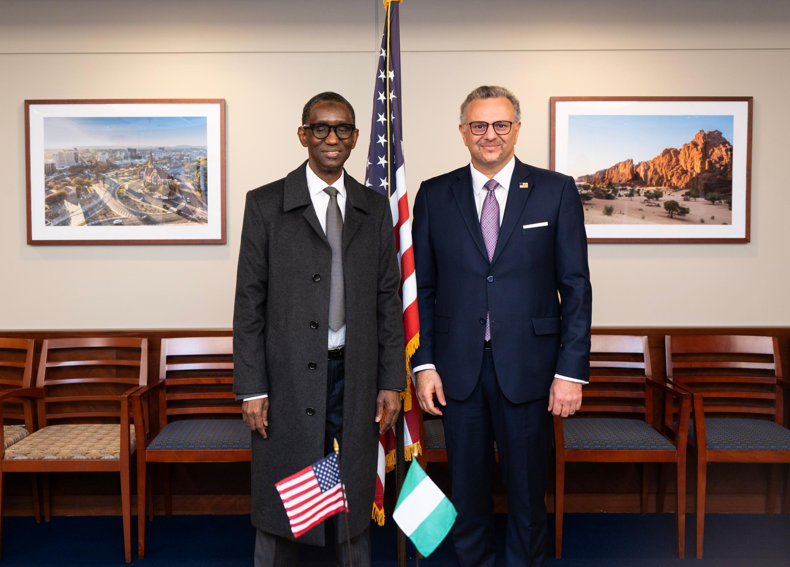 Nigerian Security Adviser As One Of The Delegates At The Us Nigeria Security Talk Webp