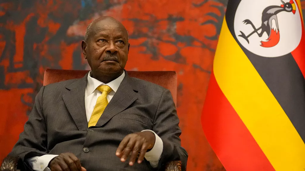 Yoweri Museveni The Ugadan President Posed In A Photograph